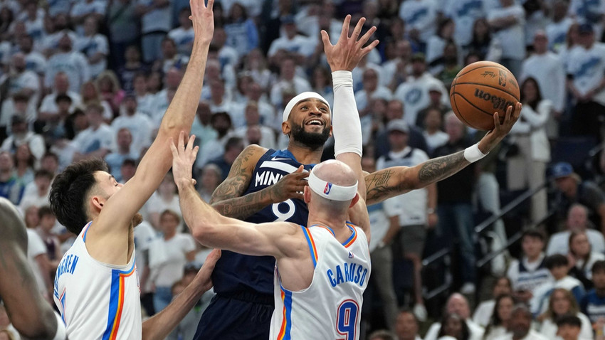 NBA konferans finali: Thunder, Timberwolves'u yenerek seride 3-1 öne geçti