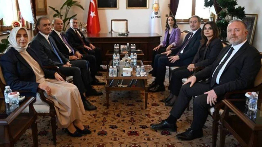 AK Parti ve DEM arasındaki görüşme tamamlandı