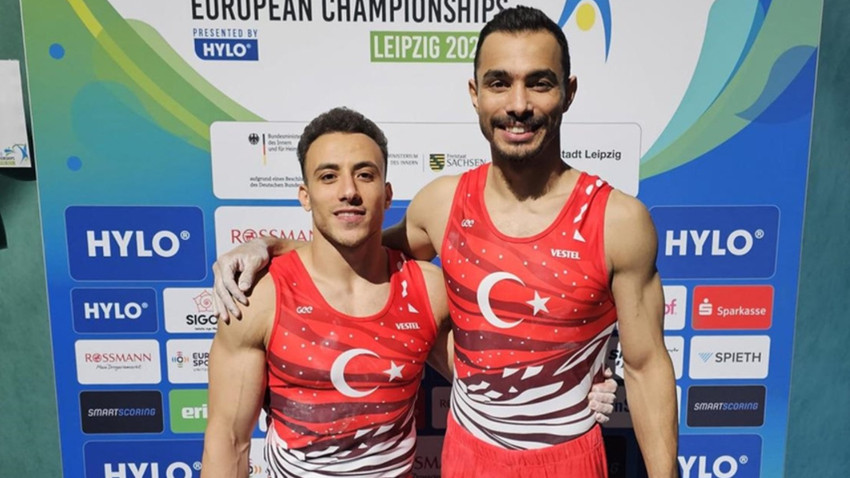 Milli cimnastikçiler Adem Asil ve Ferhat Arıcan finale kaldı