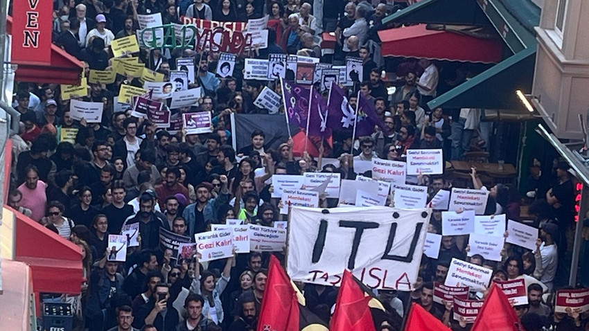 Taksim'deki Gezi anmasının ardından çok sayıda kişi gözaltına alındı