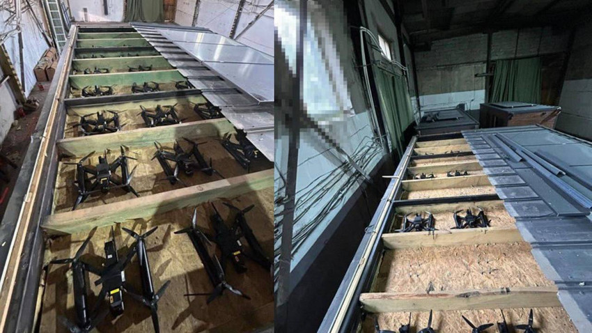 İlk görüntü geldi: Tarihin en büyük FPV dron operasyonu | Ukrayna 40 Rus uçağını nasıl yok etti? İşte bütün detaylar