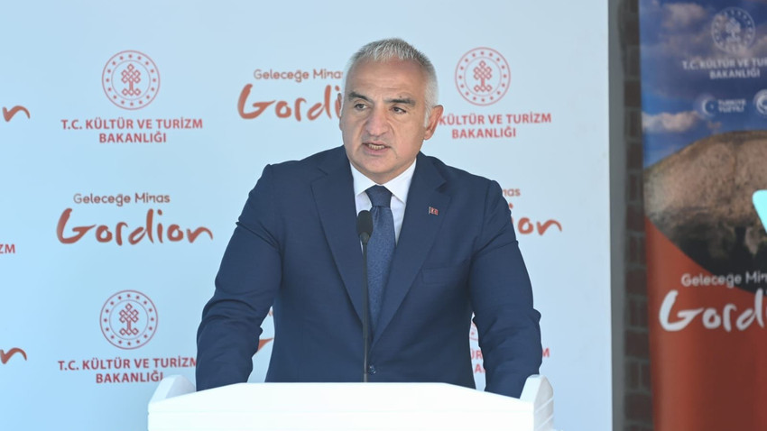Gordion’da Türk arkeolojisinin yeni dönemini Bakan Ersoy tanıttı: 'Altın çağ başlattık'