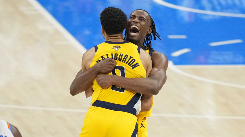 NBA finalinde Thunder'ı yenen Pacers, seride 1-0 öne geçti