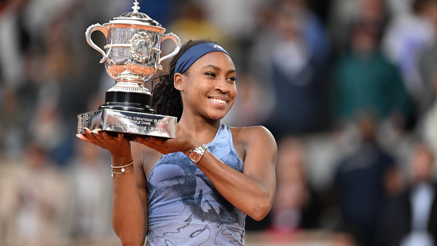Roland Garros tek kadınlarda şampiyon Gauff