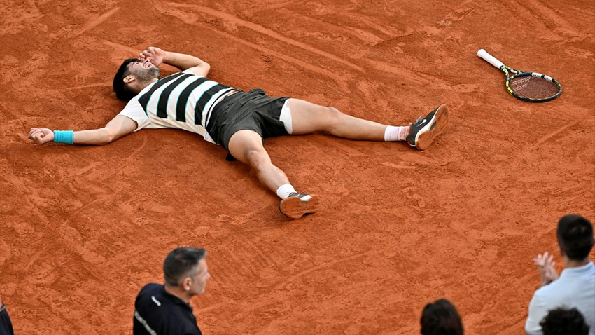 Roland Garros tek erkeklerde şampiyon Alcaraz