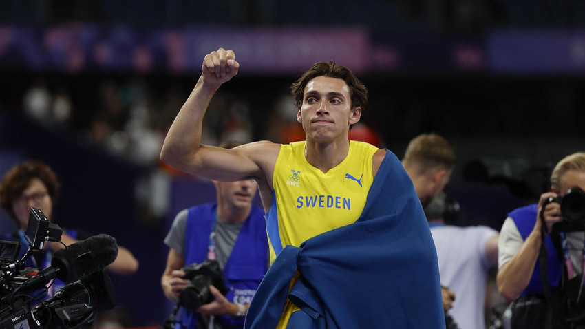 Duplantis'ten sırıkla atlamada 12. dünya rekoru