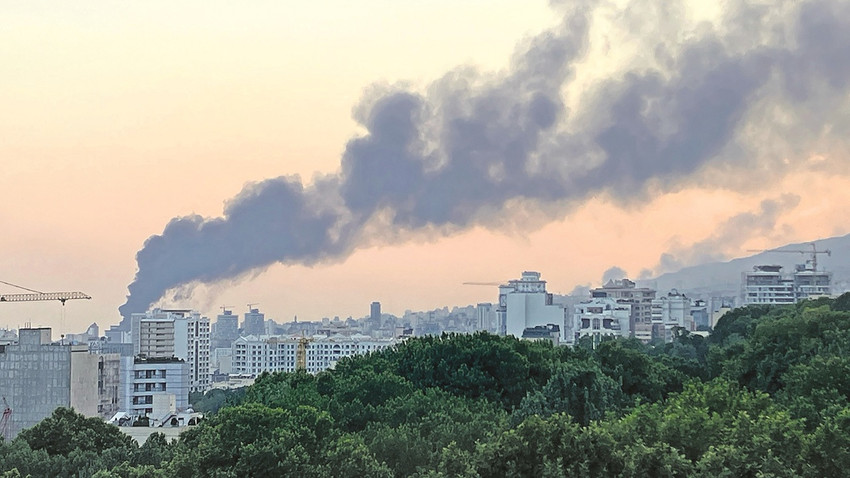 Bombalanan Tahran. (Fotoğraf: Getty Images)