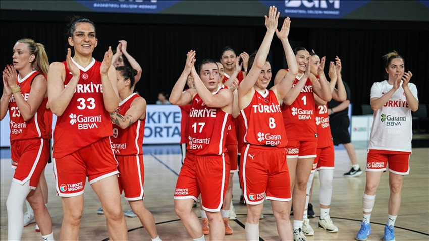 A Milli Kadın Basketbol Takımı çeyrek finalde yarın İtalya ile karşılaşacak