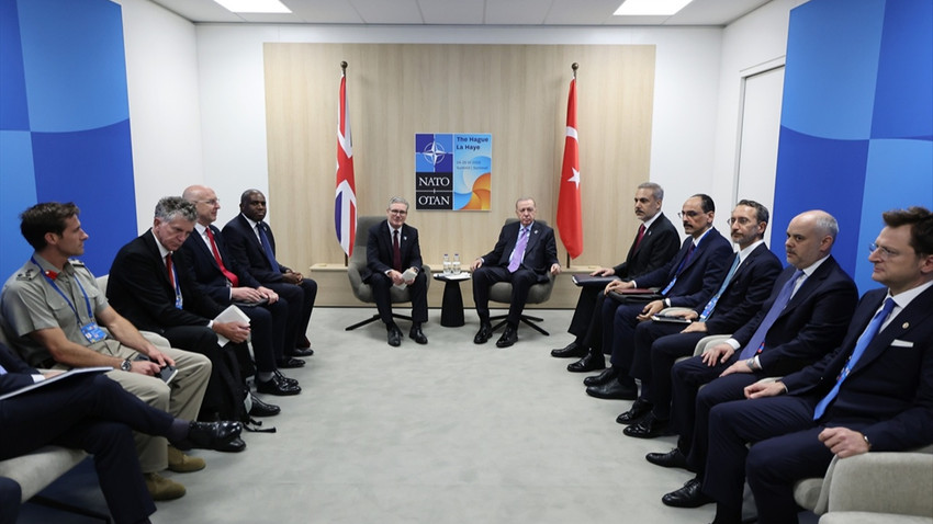 Erdoğan-Starmer görüşmesi