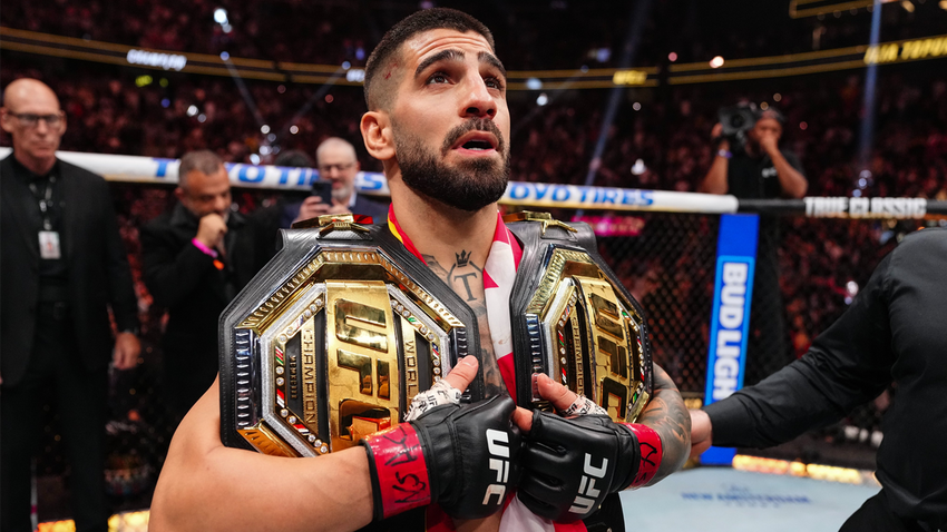 Ilia Topuria, Oliveira’yı ilk rauntta bitirdi: UFC'de iki kemerin tek sahibi