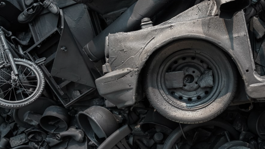 Yoktunuz, 2017, Karışık Teknik, 450 x 1200 x 150 cm (Fotoğraf: ahmetgünestekin.com)