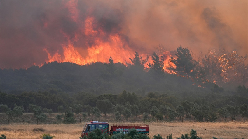 İzmir Seferihisar'da bir yangın daha