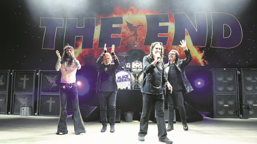 Black Sabbath veda konseri için sahneye çıkıyor