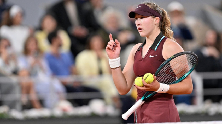 Mirra Andreeva Wimbledon'da 4. tura çıktı