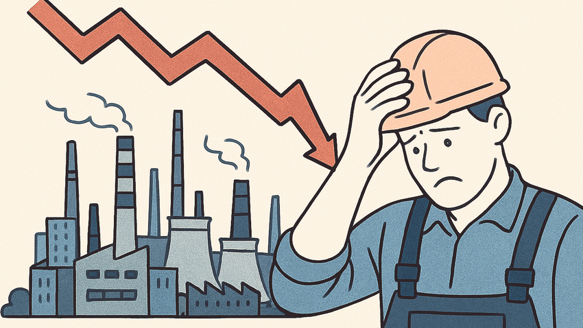 Sanayi sektörü için 2024 iyi geçmedi, 2025’in ilk 6 ayında da veriler parlak değil