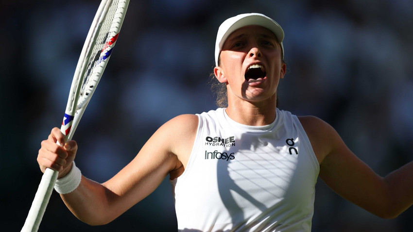 İlk kez kazandı: Wimbledon tek kadınlarda şampiyon Swiatek