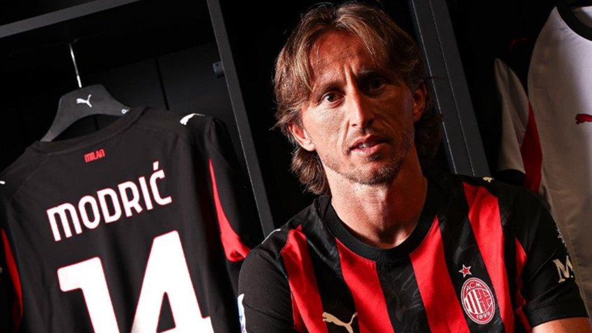 Milan Luka Modric'i resmen kadrosuna kattı