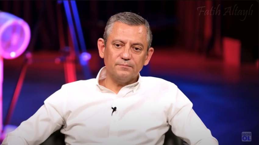 Fatih Altaylı'nın kanalına konuk olan Özel: Erdoğan azınlık psikolojisine düştü