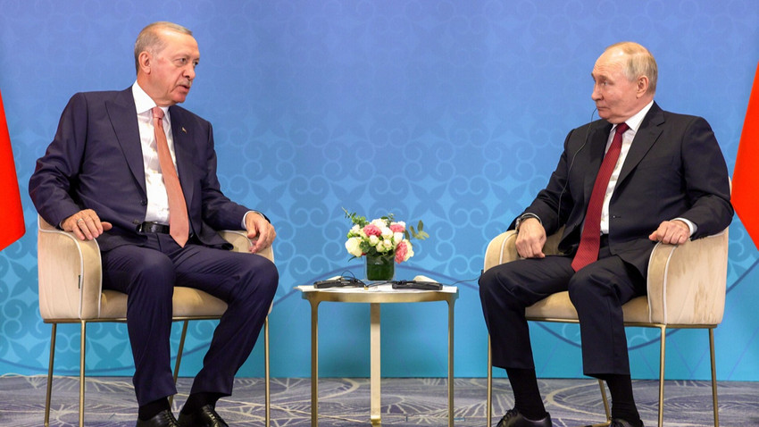 Putin'le görüşen Erdoğan: Süveyda'da yaşanan çatışmalar bölgenin tamamı için tehdit