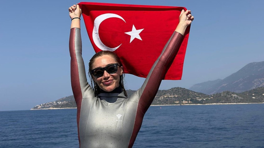 Şahika Ercümen Serbest Dalış Türkiye Şampiyonası'nda 4 altın madalya kazandı