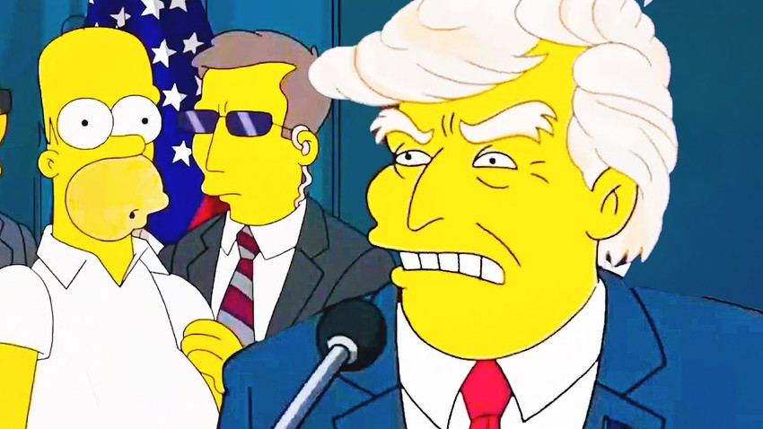 Matt Groening'dan çok merak edilen soruya yanıt: The Simpsons Trump ölmeden bitmeyecek