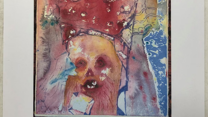 150 sterline satın alınan tablo Salvador Dali'ye ait çıktı