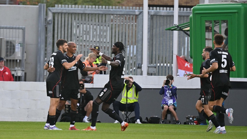 Tammy Abraham'dan 29 dakikada 'hat-trick': Beşiktaş, St. Patrick’s deplasmanında farka koştu