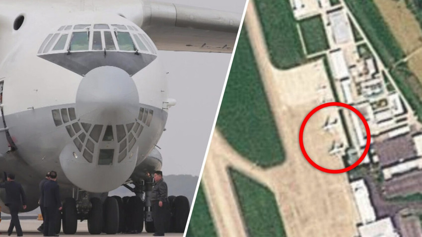 Uydudan net görüntü: Kuzey Kore'ye inen gizemli uçaklar