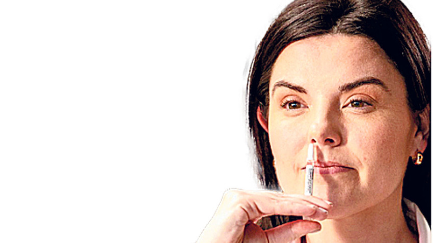 Grip aşısında burun spreyi devrimi