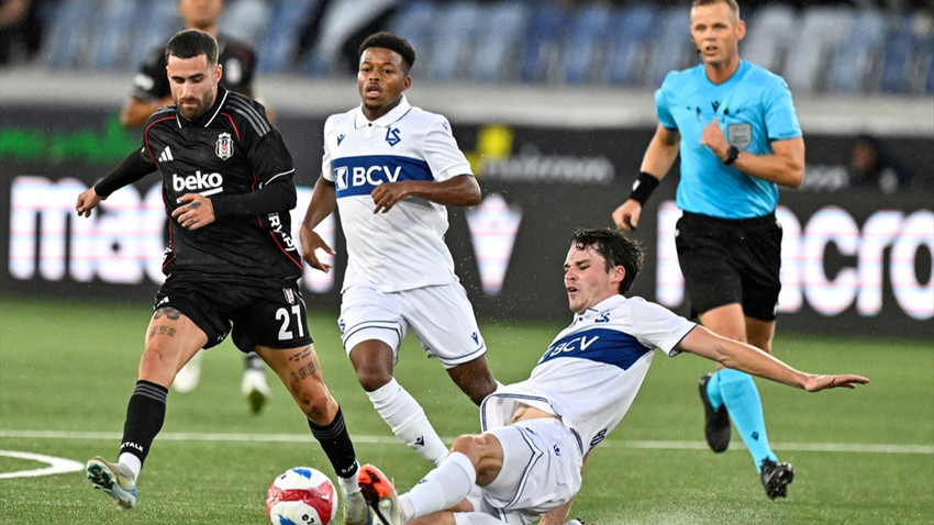 Tur İstanbul'a kaldı: Beşiktaş, Lausanne deplasmanından beraberlikle dönüyor