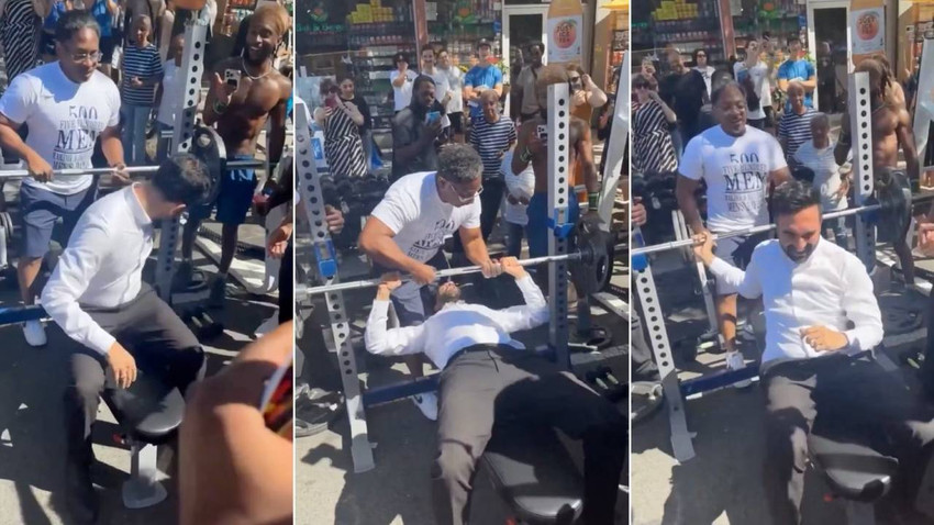 Mamdani, 61 kiloyu kaldıramayınca gündem oldu