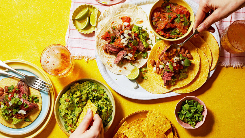 Paylaşmalık Meksika yemeği
