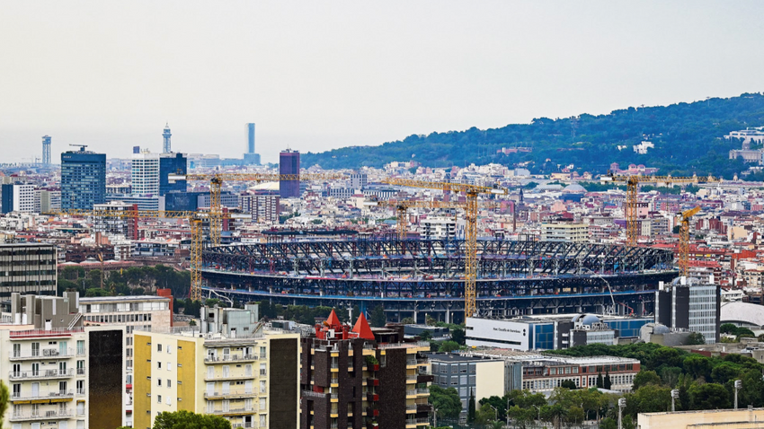 25 Ağustos itibarıyla Camp Nou böyleydi. (Fotoğraf: Getty Images)