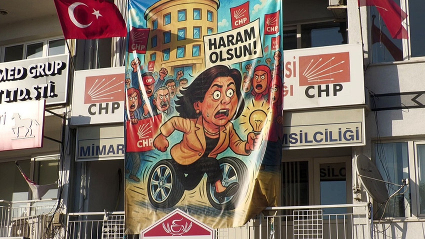 CHP Aydın İl Gençlik Kolları Başkanı 'Özlem Çerçioğlu' pankartı nedeniyle ifadeye çağırıldı