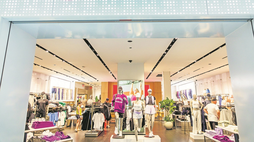 New York’taki bir Lululemon Athletica mağazası. (Fotoğraf: Getty Images)