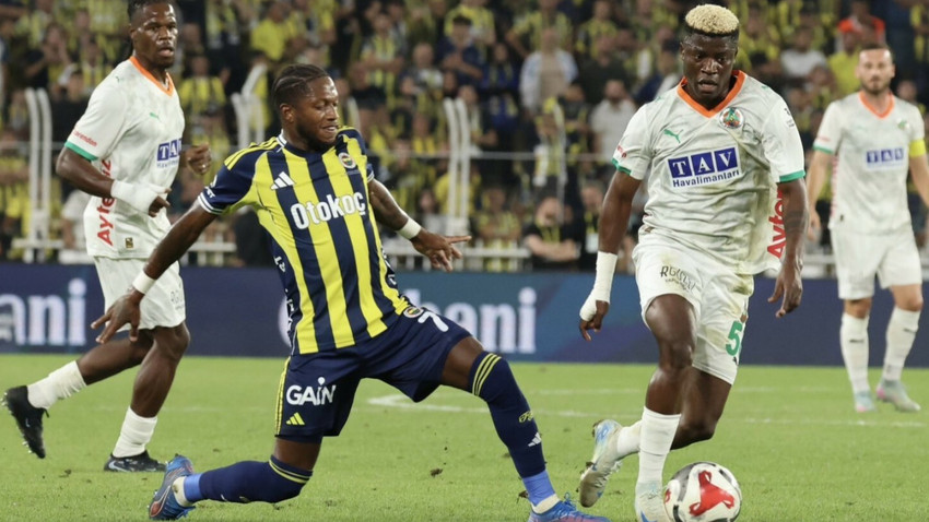 Fenerbahçe, Alanyaspor ile 2-2 berabere kaldı