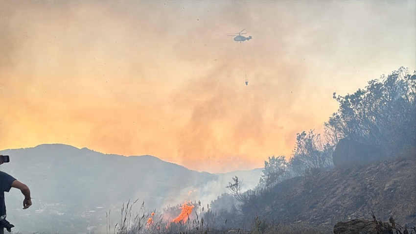 Antalya ve Muğla'daki orman yangınlarında son durum