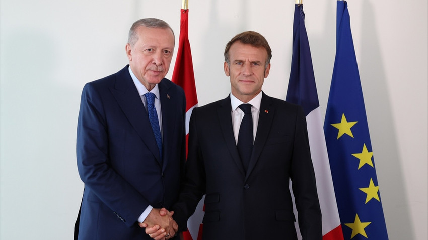 Macron'la görüşen Erdoğan'dan AB vurgusu: İlişkileri canlandırmaya kararlıyız