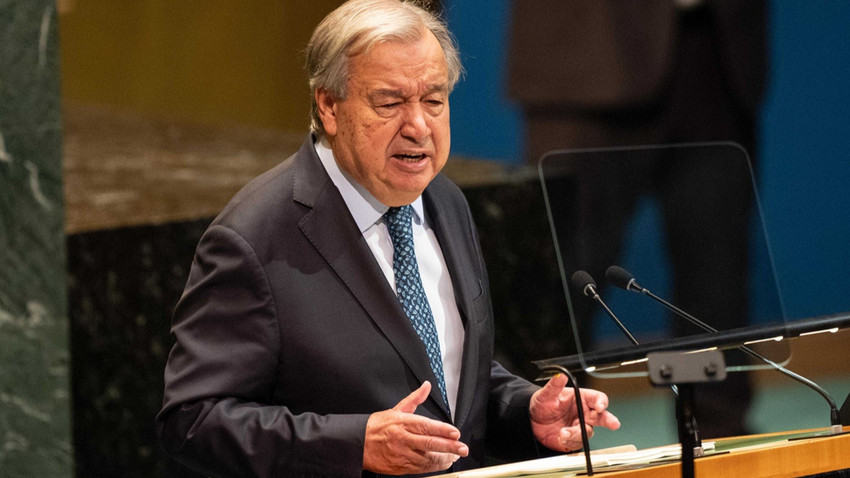 Guterres: İnsanlığın kaderi algoritmaya bırakılamaz