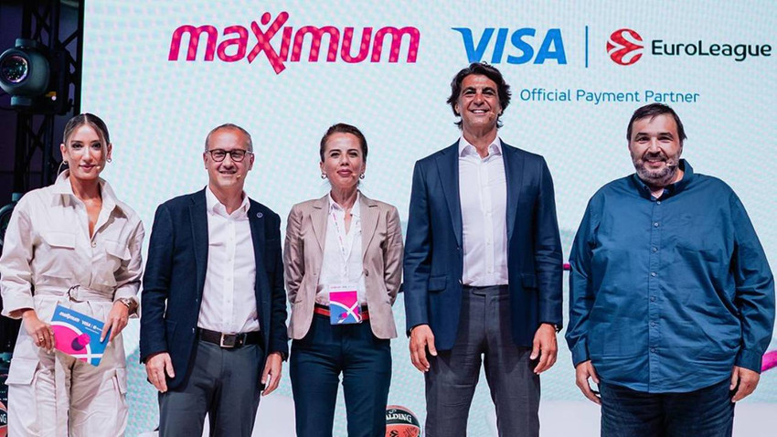 Maximum Kart, EuroLeague "Resmi Ödeme Partneri" Visa ile iş ortaklığına imza attı