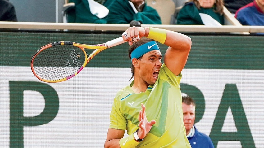Rafael Nadal da solak ama doğuştan değil.