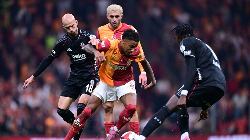 İki gol, bir kırmızı kart: Galatasaray-Beşiktaş derbisinde kazanan yok