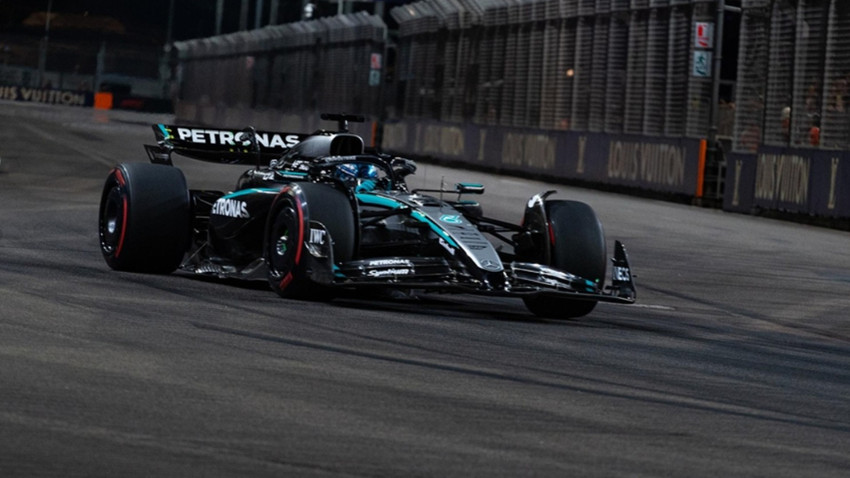 Formula 1'de Singapur Grand Prix'sini George Russell kazandı