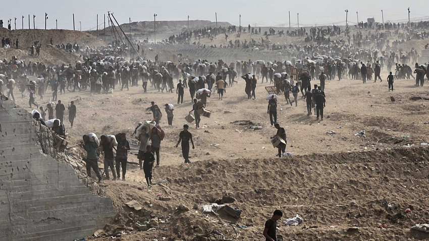 Gazze'de insanı yardımları yağmalayan çete üyelerine af kararı