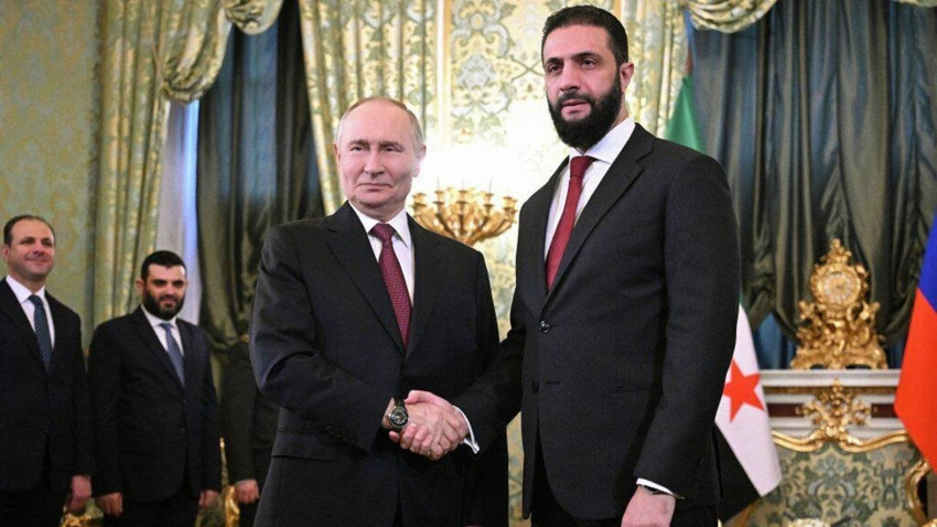 AFP Moskova-Şam zirvesini yazdı: Şara, Putin'den Esad'ın iadesini istedi