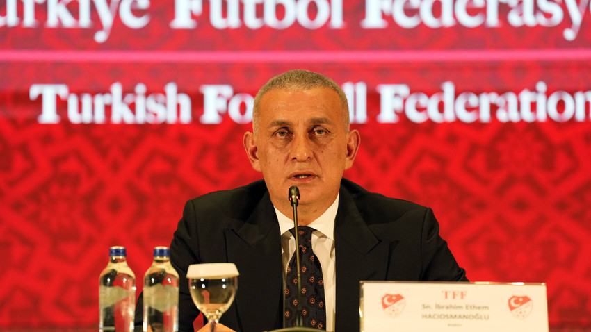TTF Başkanı Hacıosmanoğlu: Hakemlik onurunu kirleten kim olursa olsun, Türk futbolunda bir daha yer almayacak