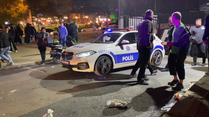 Derbiye hazırlık için toplanan Beşiktaş taraftarları arasında kavga: Bir kişi ağır yaralı