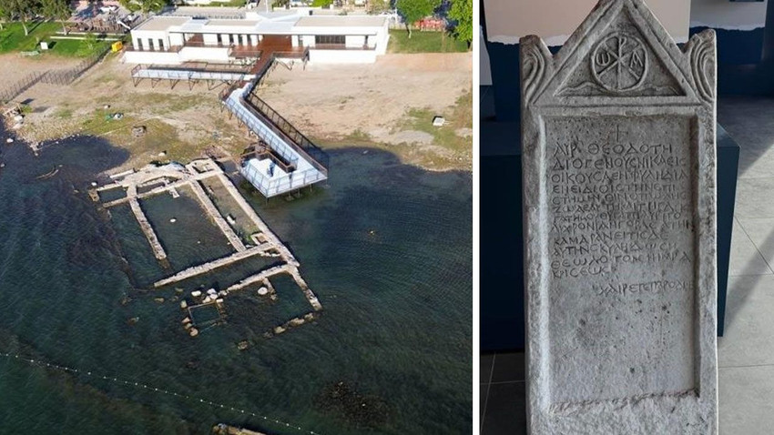 İznik'te sergilenen 2 bin yıllık beddua