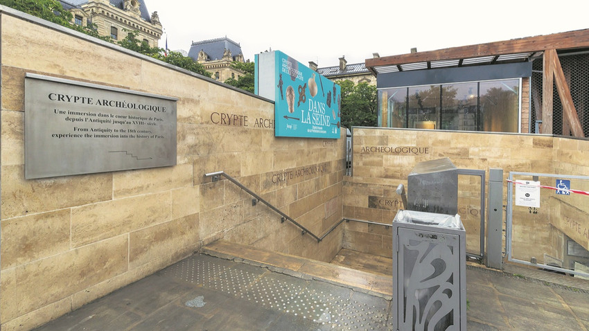 Paris’in 2 bin yıllık geçmişi bu mahzende