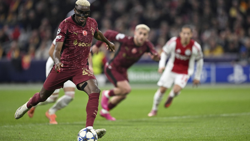 Osimhen hat-trick yaparak devleşti: Galatasaray UEFA Şampiyonlar Ligi'nde Ajax'ı 3-0 yendi